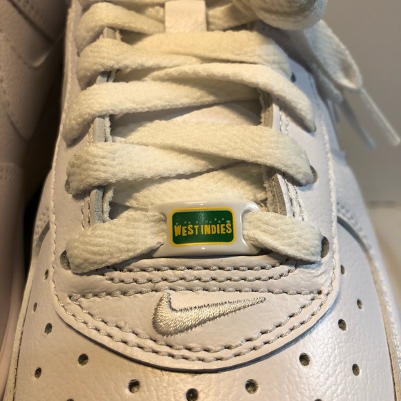 Size 9.5- Nike Air Force 1 Low West Indies 2022 New With OG Box Womens 11 Green - Picture 13 of 14
